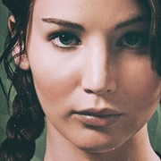 Katniss Everdeen on My World.